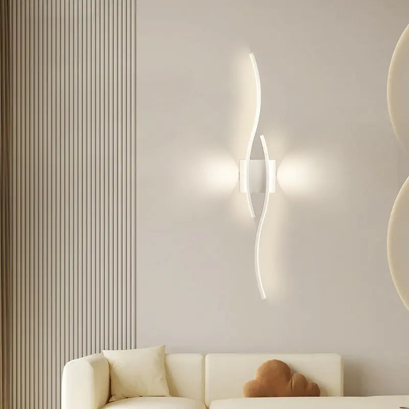 Long Strip LED Wall Lamps for Bedroom