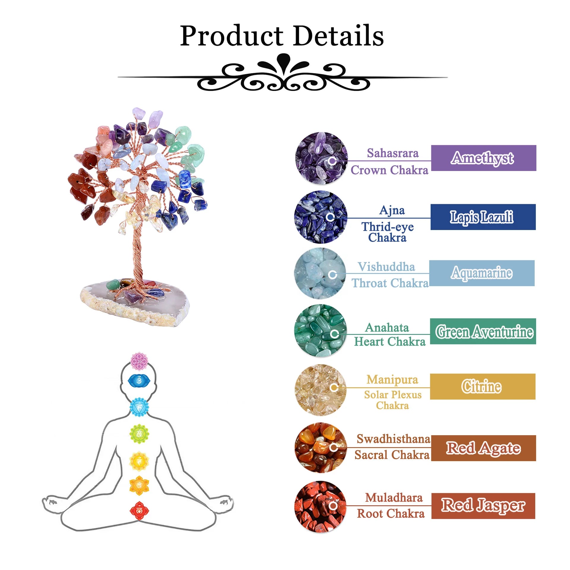 Super Mini Crystal Money Tree Copper Wire