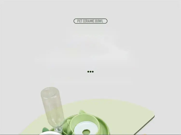 OUZEY-Stainless Steel Food Bowl for Cat