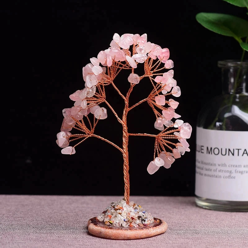 Super Mini Crystal Money Tree Copper Wire