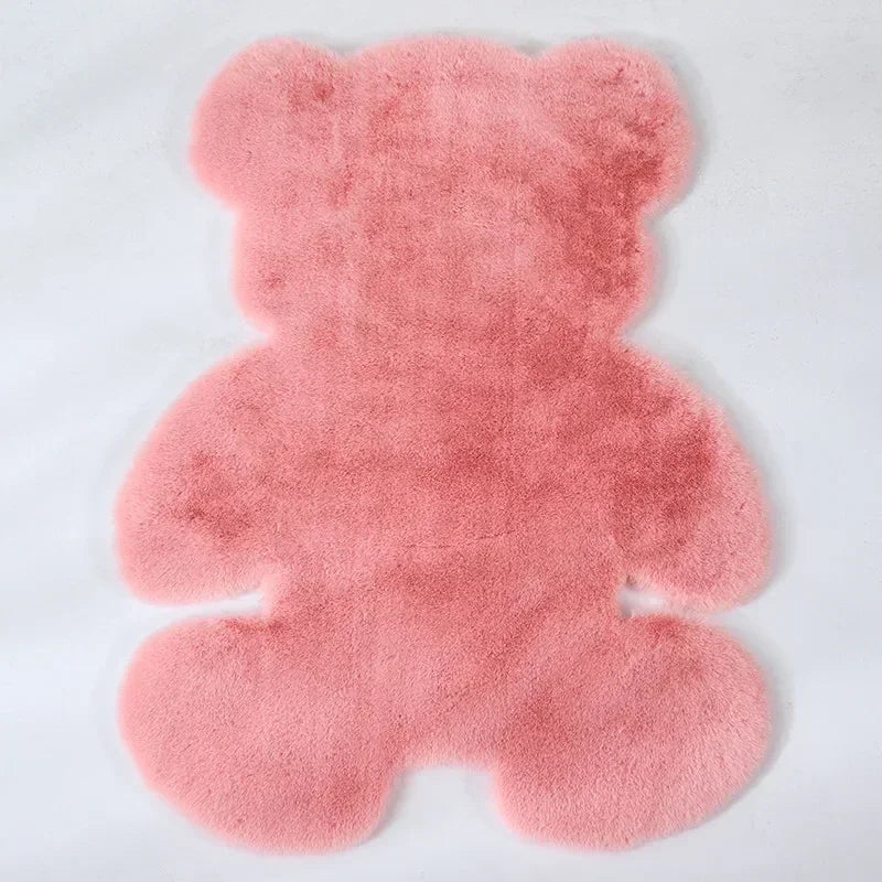 Cute Children Room's Rugs Rabbit  Bear
