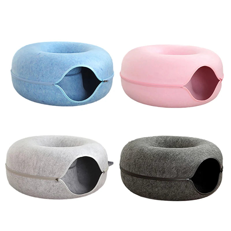 Detachable Pet Cat Tunnel Interactive Game Toy