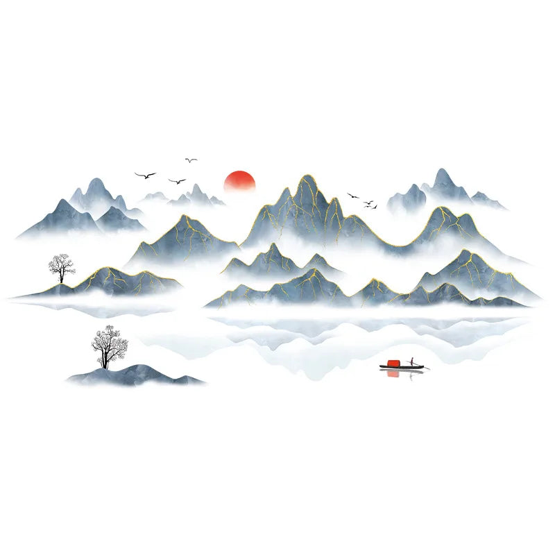 Chinese Style Wall Decor Flower Home Decor`