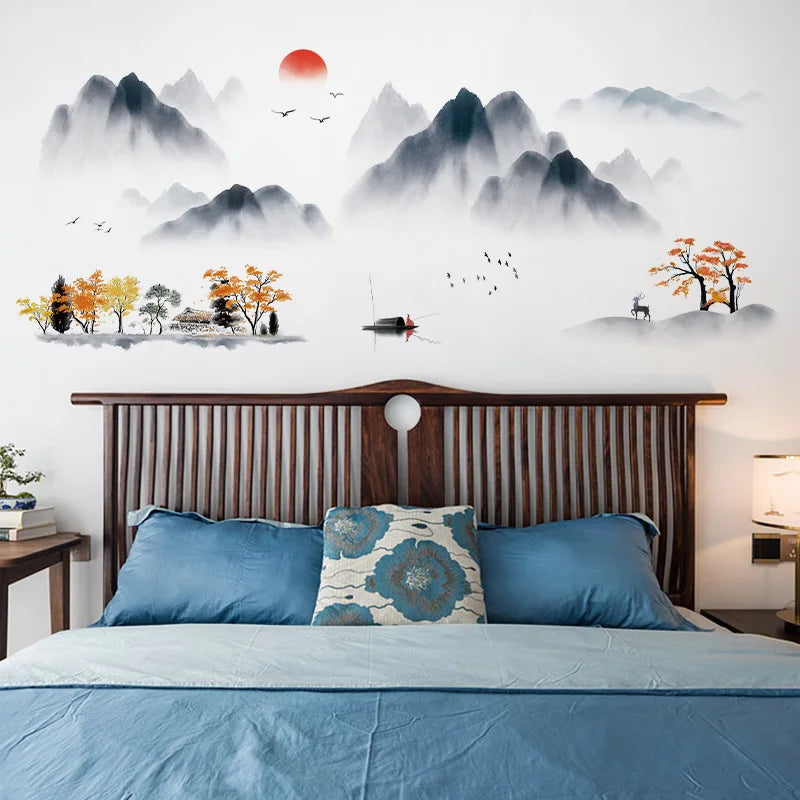 Chinese Style Wall Decor Flower Home Decor`
