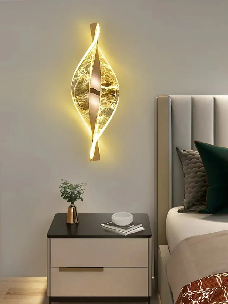 Nordic acrylic LED wall lamp indoor lighting home